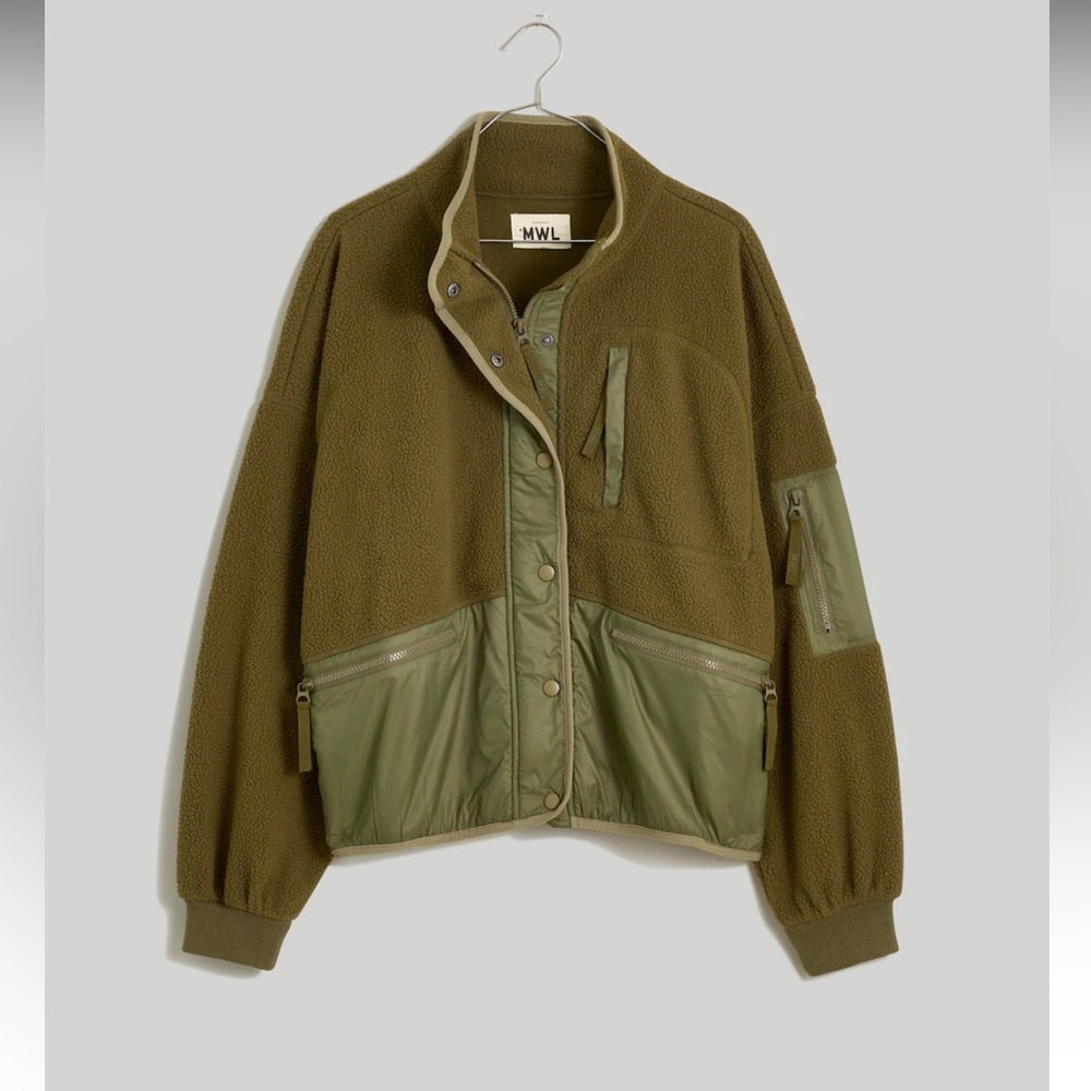 Sherpa Snap-Front Jacket
